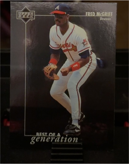 1996 Upper Deck #380 Fred McGriff — front