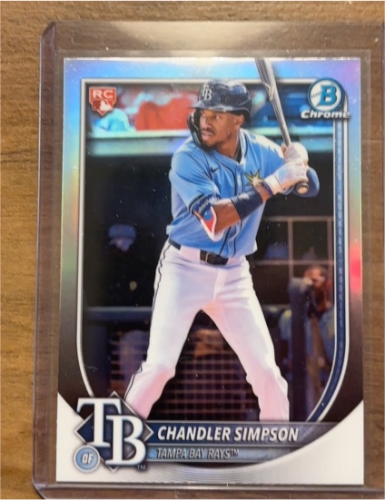 2025 Bowman Chrome #18 Chandler Simpson — front