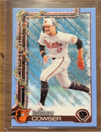2025 Topps Holiday #H157 Colton Cowser — front