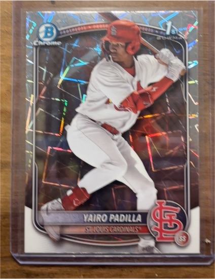 2025 Bowman Chrome #BCP-236 Yairo Padilla — front