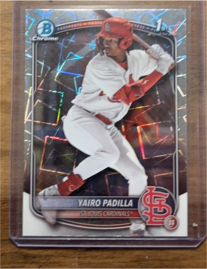 2025 Bowman Chrome #BCP-236 Yairo Padilla — front