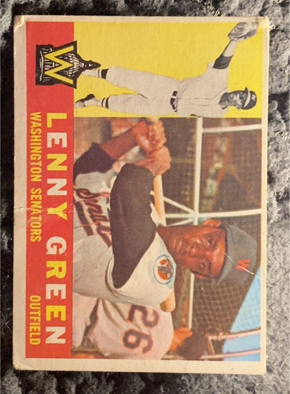 1960 Topps #99 Lenny Green — front