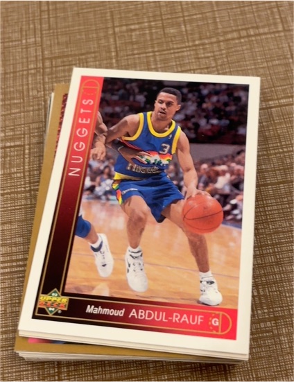 1993-94 Upper Deck #44 Mahmoud Abdul-Rauf — front