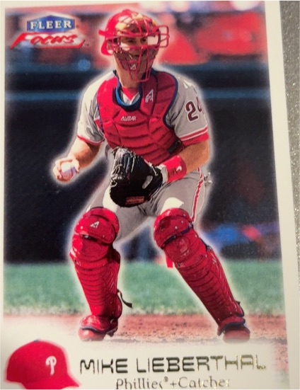 2000 Fleer Focus #52 Mike Lieberthal — front