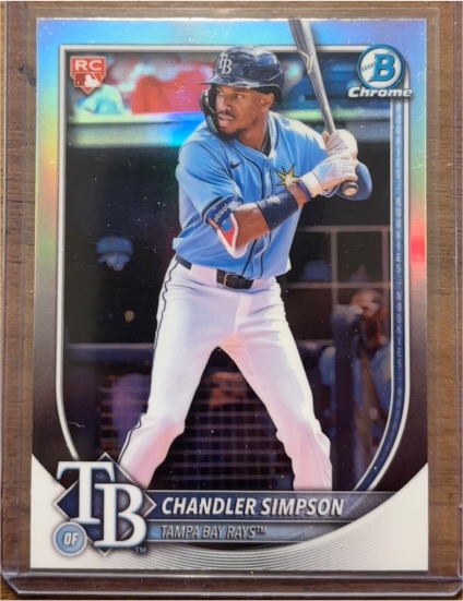 2025 Bowman Chrome #18 Chandler Simpson — front