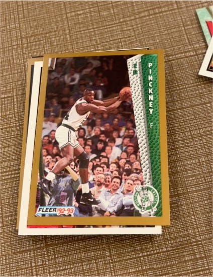 1992-93 Fleer #19 Ed Pinckney — front