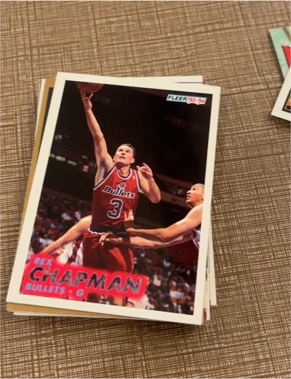 1993-94 Fleer #214 Rex Chapman — front