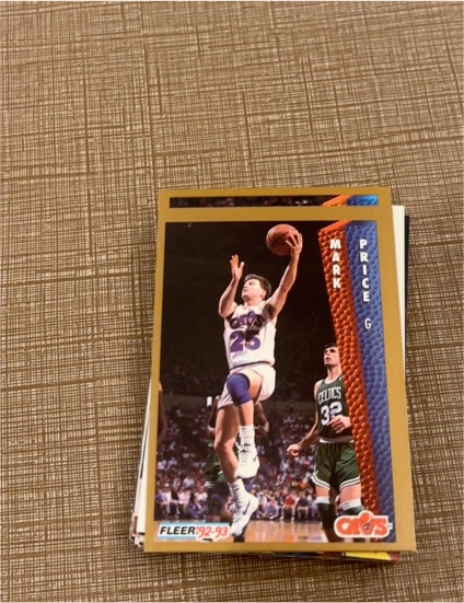 1992-93 Fleer #43 Mark Price — front