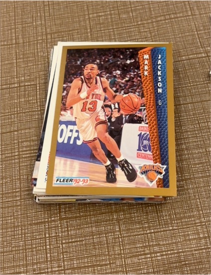 1992-93 Fleer #151 Mark Jackson — front