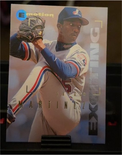 1995 SkyBox Emotion #153 Pedro Martinez — front