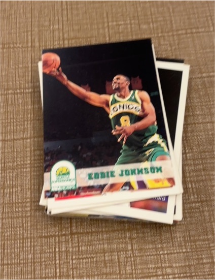 1993-94 Hoops #unknown Kobik Johnson — front