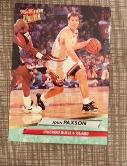 1992 Fleer Ultra #29 John Paxson — front