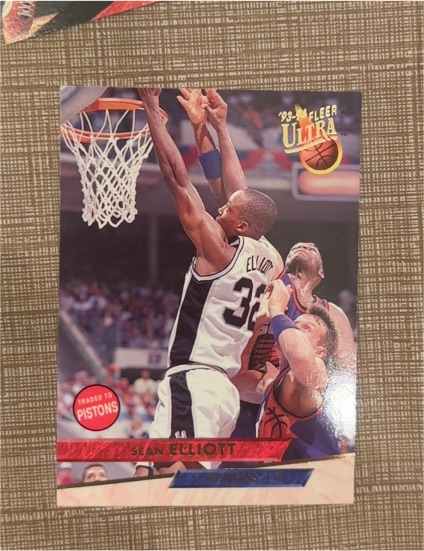 1993-94 Fleer Ultra #61 Sean Elliott — front