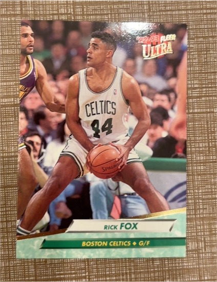 1992-93 Fleer Ultra #10 Rick Fox — front