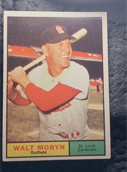 1961 Topps #91 Walt Moryn — front