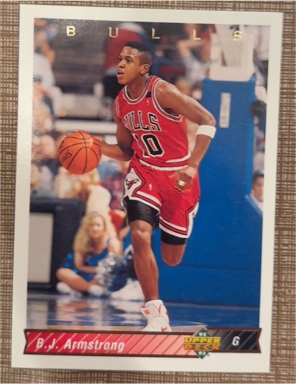 1992-93 Upper Deck #157 B.J. Armstrong — front