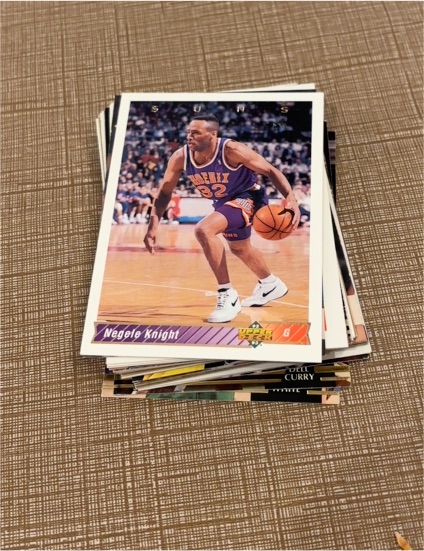 1992-93 Upper Deck #6 Negele Knight — front