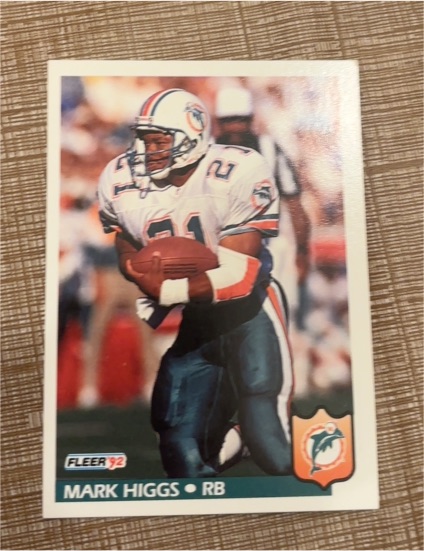 1992 Fleer #229 Mark Higgs — front
