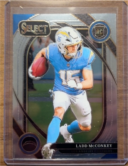 2024 Panini Select #268 Ladd McConkey — front
