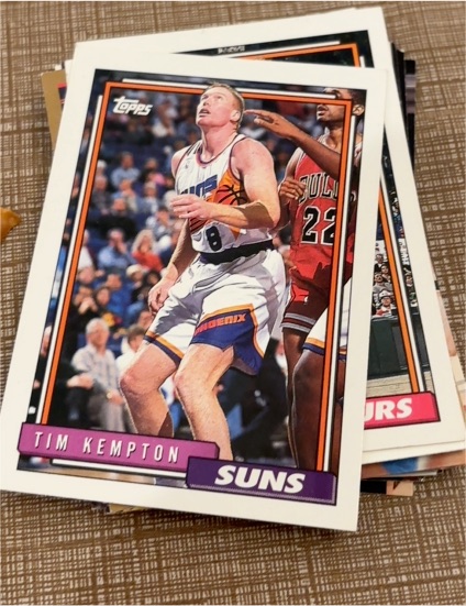 1992-93 Topps #375 Tim Kempton — front
