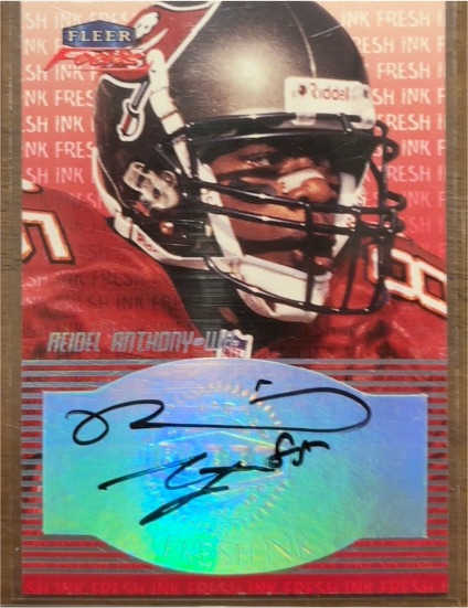 1999 Fleer Focus Fresh Ink #NNO Reidel Anthony-Wilson — front