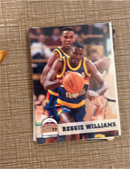 1993-94 Hoops #59 Reggie Williams — front