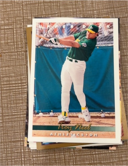 1993 Upper Deck #767 Troy Neel — front