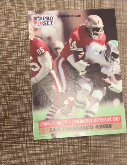 1991 Pro Set #94 Charles Haley — front