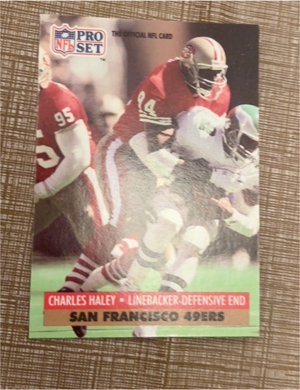 1991 Pro Set #651 Charles Haley — front