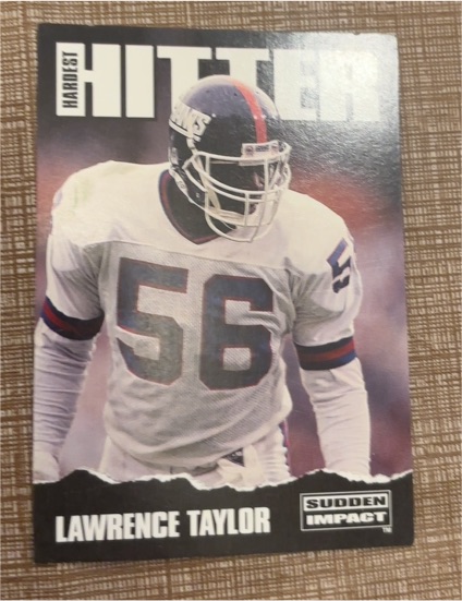 1992 SkyBox Impact #319 Lawrence Taylor — front