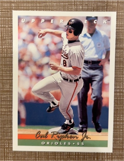 1993 Upper Deck #585 Cal Ripken Jr. — front