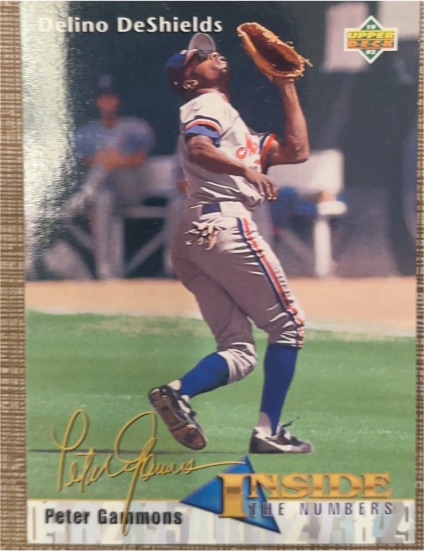 1993 Upper Deck #454 Delino DeShields — front