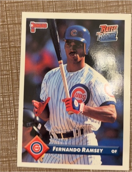 1993 Donruss #539 Fernando Ramsey — front