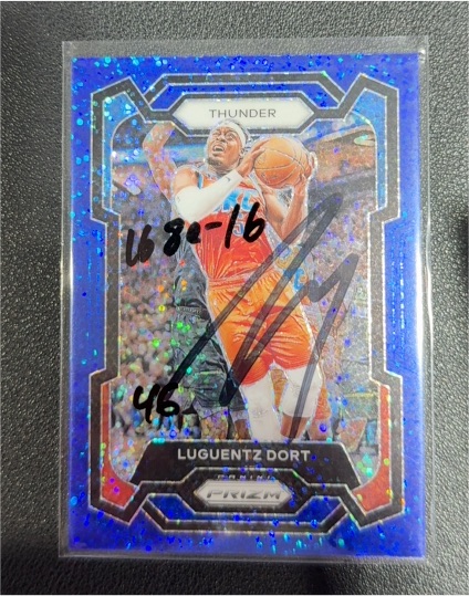 2023-24 Panini Prizm #254 Luguentz Dort — front