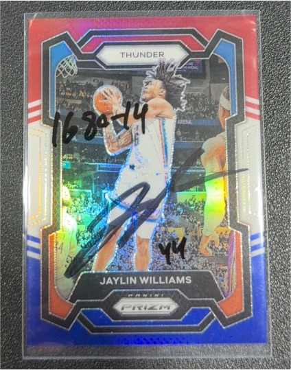2023-24 Panini Prizm #214 Jaylin Williams — front