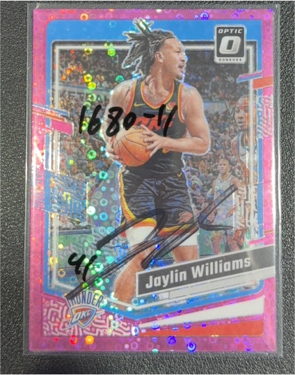 2023-24 Donruss Optic #150 Jaylin Williams — front