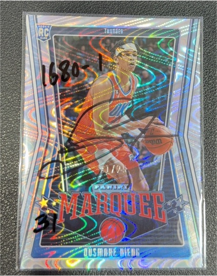 2022 Panini Chronicles Marquee #31 Shai Gilgeous-Alexander — front