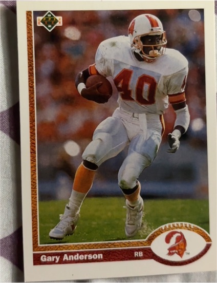 1991 Upper Deck #204 Gary Anderson — front