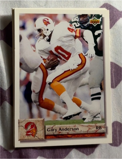 1992 Upper Deck #102 Gary Anderson — front