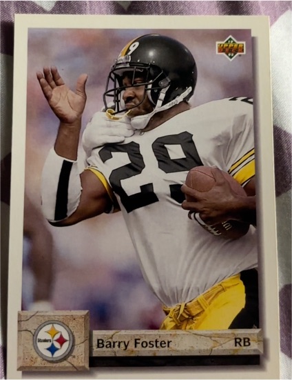 1992 Upper Deck #57 Barry Foster — front