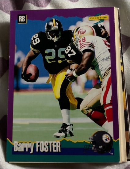 1994 Score #94 Barry Foster — front