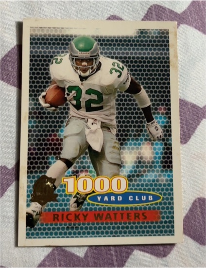 1996 Topps #126 Ricky Watters — front