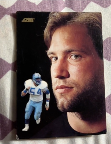 1991 Score #341 Chris Spielman — front