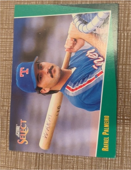 1993 Score Select #162 Rafael Palmeiro — front