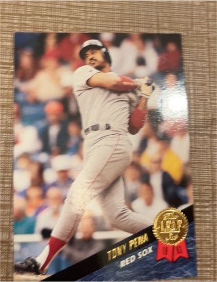 1993 Leaf #43 Tony Pena — front