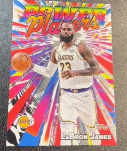 2025-26 Topps #PP-7 LeBron James Power Players — front