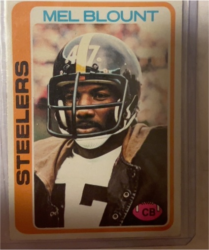 1978 Topps #475 Mel Blount — front