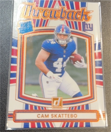 2025 Panini Donruss #36 Cam Skattebo — front