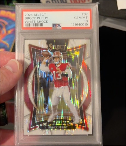 2024 Panini Select #37 Brock Purdy — front