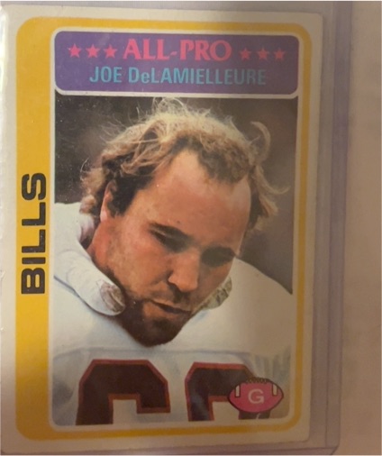 1978 Topps #20 Joe DeLamielleure — front